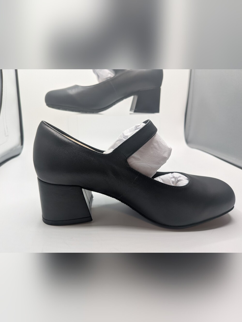 Astor Heeled Mary Jane -NWB 7WW Black - Picture 9 of 15